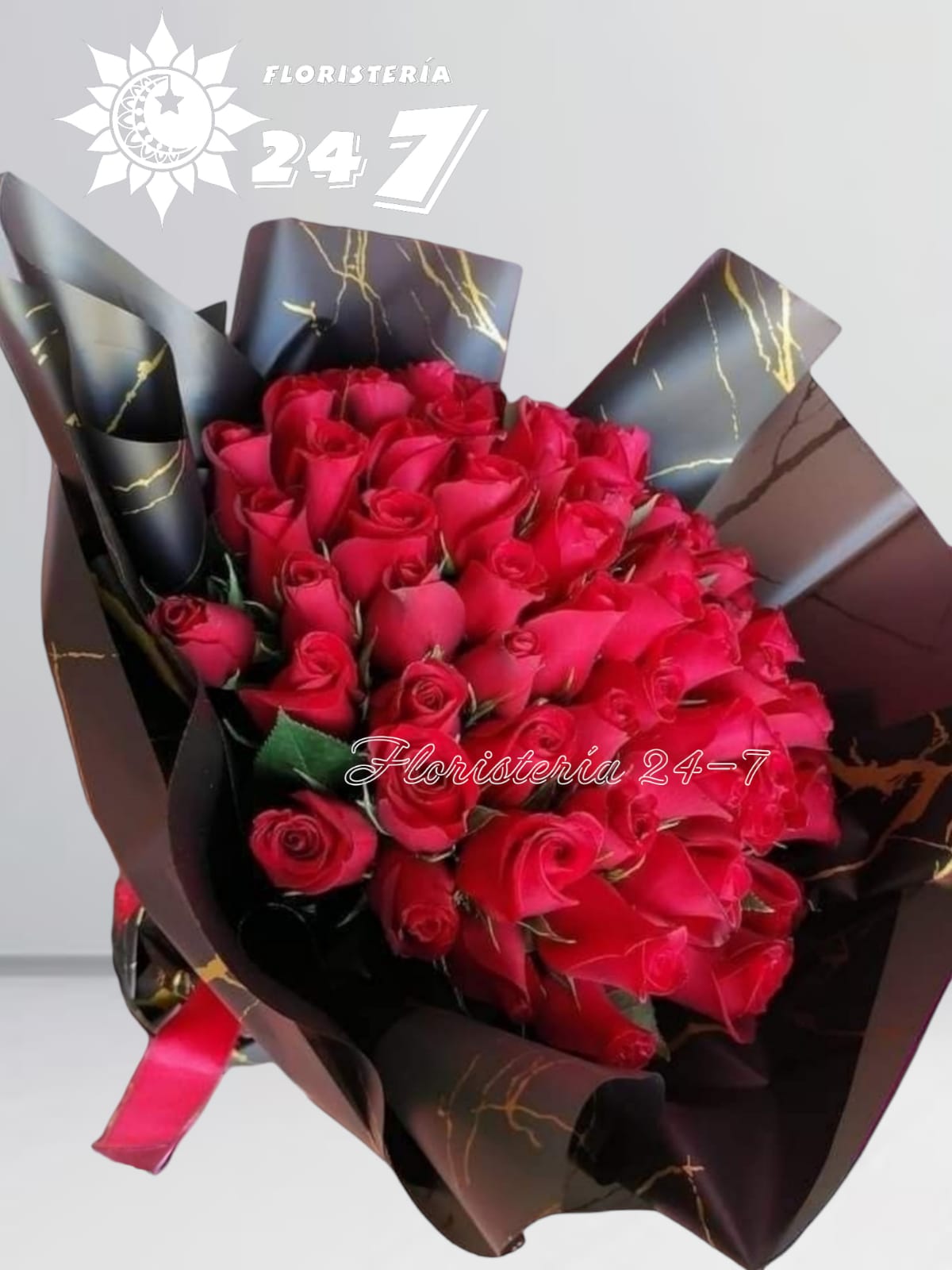 Buquet de rosas gigante