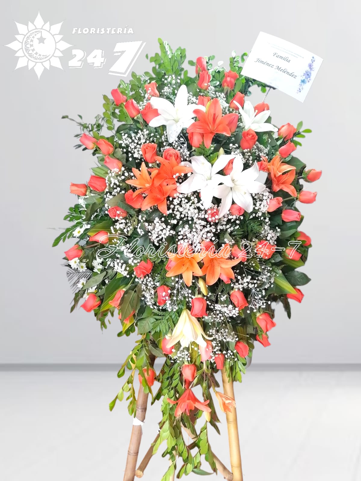 Pedestal Funebre Naranja